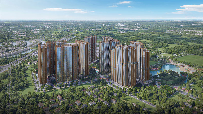 dự án The Cityon - 33,68 ha, 9 tòa tháp và 5.600 căn hộ