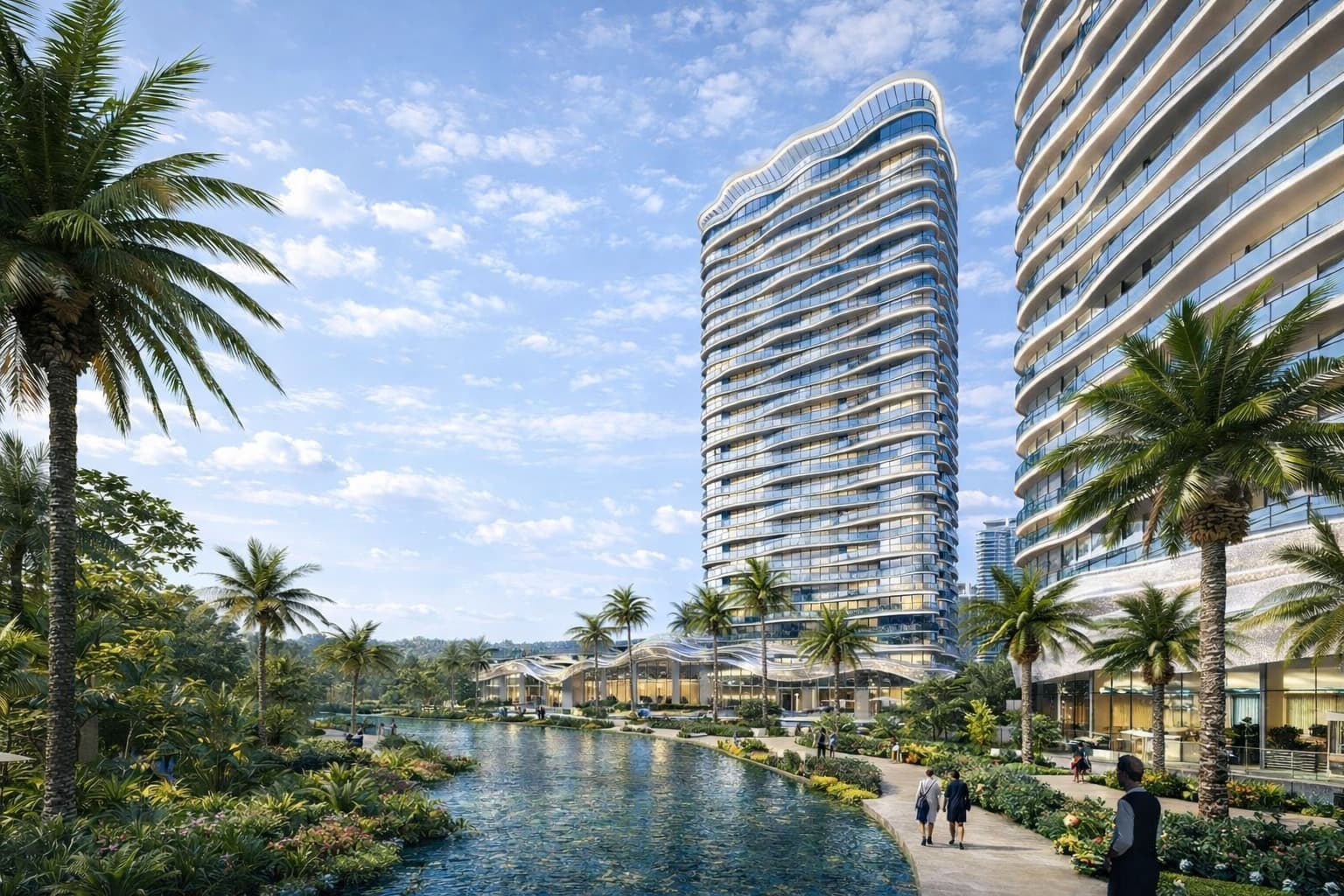 Phối cảnh khối tháp dự án Q Topia